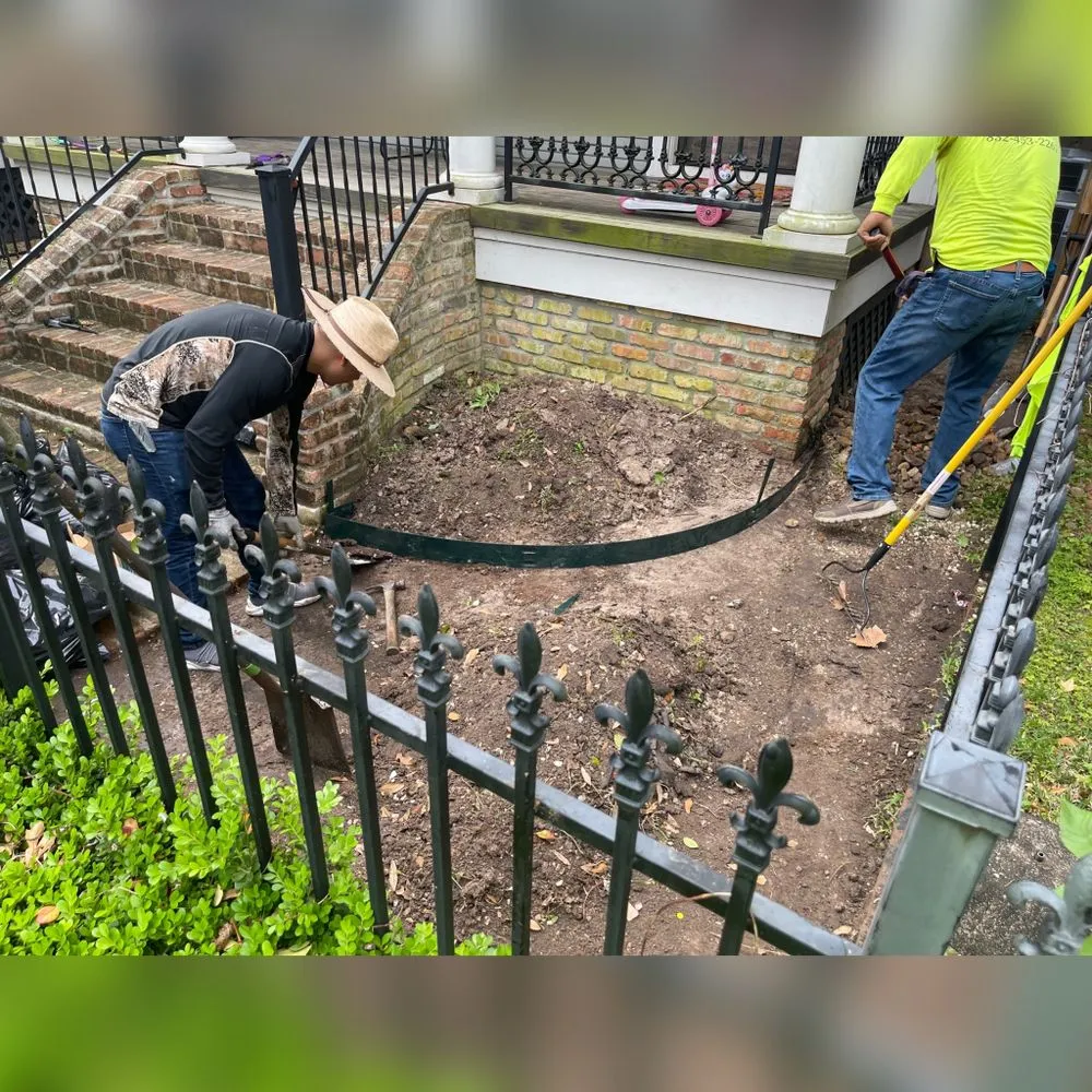 Affordable lawn mowing service in Houston, TX by Unique Quality Lawn Care & Landscaping