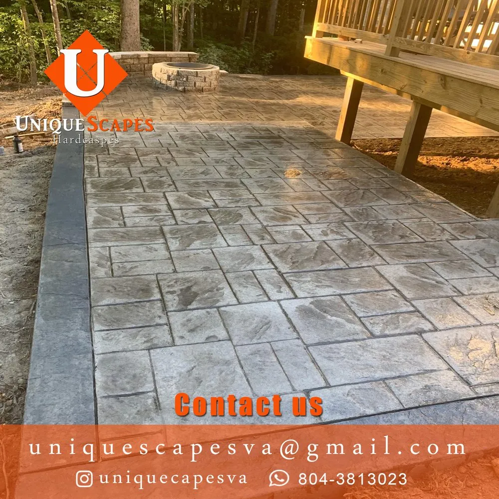 Custom garden landscaping for residential properties across North Chesterfield, VA - Unique Scapes