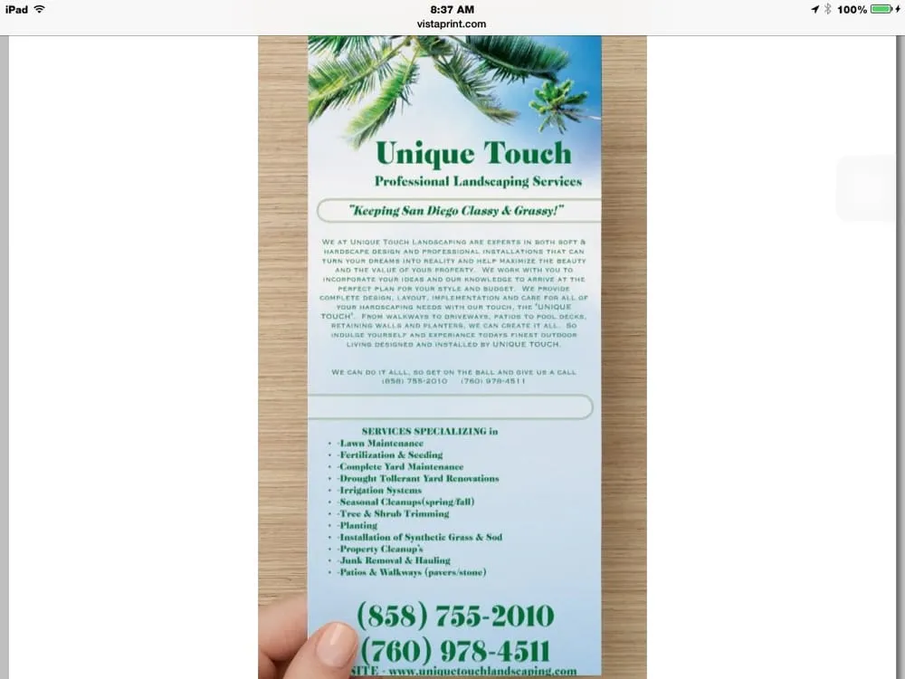 Local yard cleanup service for year-round maintenance across Del Mar, CA - Unique Touch Landscaping