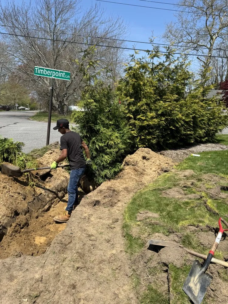 Trusted outdoor landscaping in East Moriches, NY by Unique Touch Landscaping