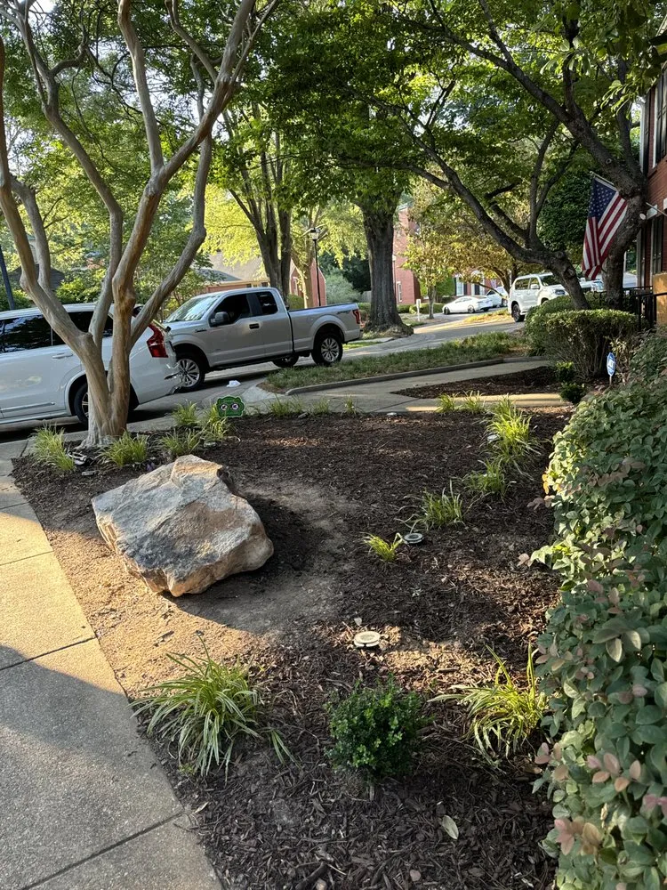 Affordable landscape installation in Atlanta, GA by Unique Touch Landscaping Installation
