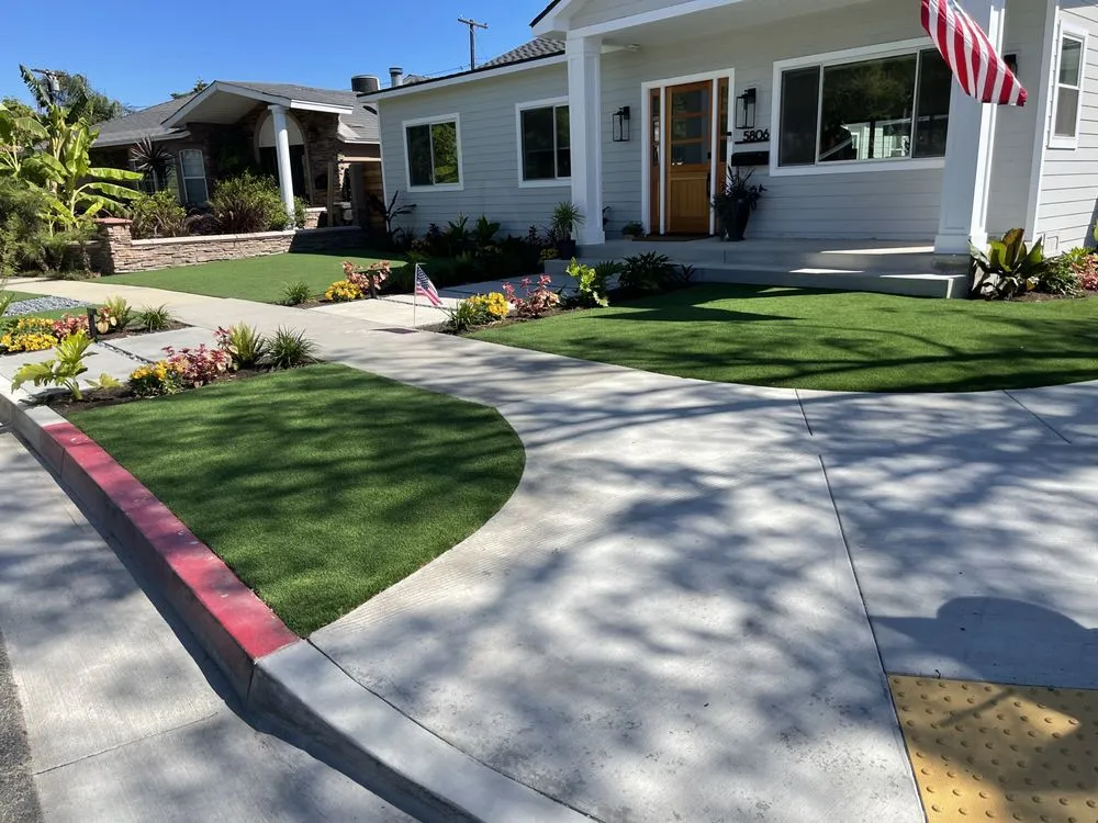 Reliable yard cleanup service in Long Beach, CA by Unique Vision Landscaping
