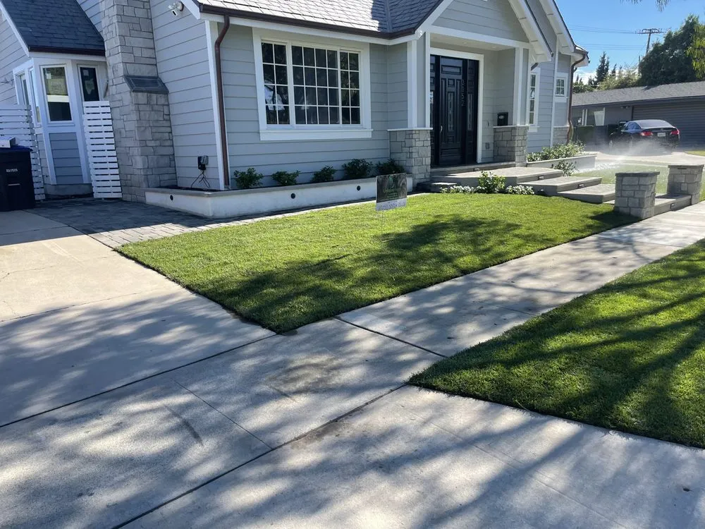 Reliable lawn mowing service in Long Beach, CA by Unique Vision Landscaping