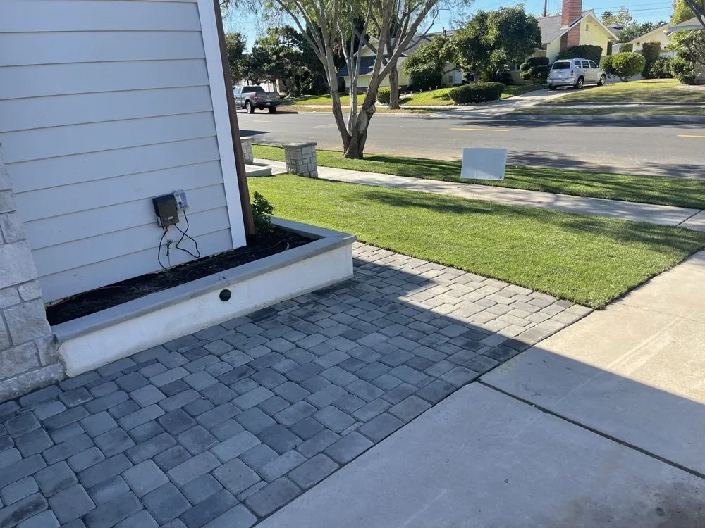 Custom outdoor landscaping for outdoor upgrades in Long Beach, CA by Unique Vision Landscaping
