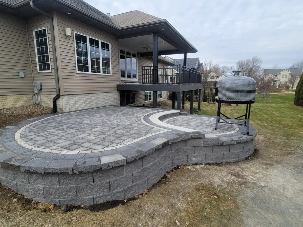 Affordable landscape installation in Cedar Rapids, IA - United Grading And Landscaping