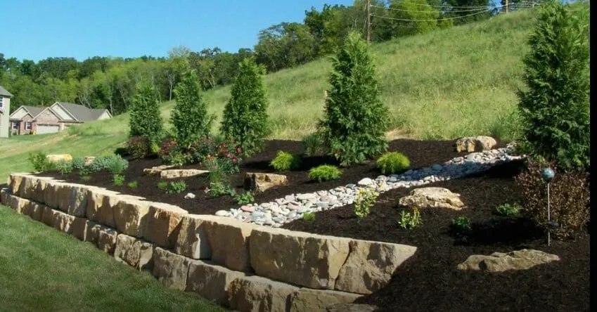 Affordable landscape installation with custom design across Robertsville, MO - United Home & Landscaping