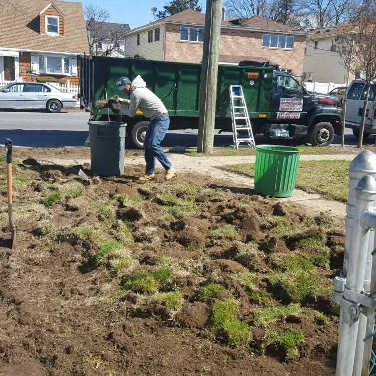 Reliable yard cleanup service in Richmond Hills, NY by United Landscaping & Construction