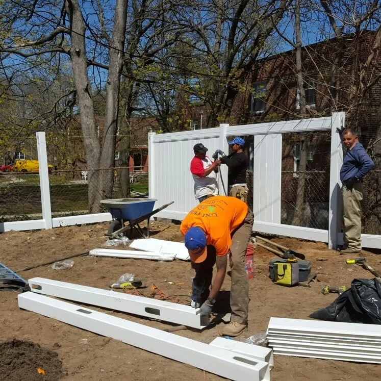 Professional garden landscaping for beautiful yards in Richmond Hills, NY by United Landscaping & Construction