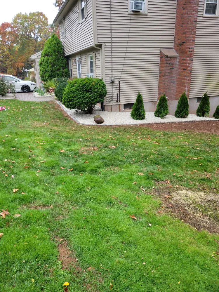 Local landscape installation in East Hartford, CT by United Landscaping & Tree Services