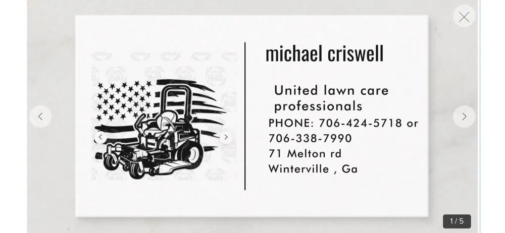 Professional landscape installation in Winterville, GA by United lawn care professionals