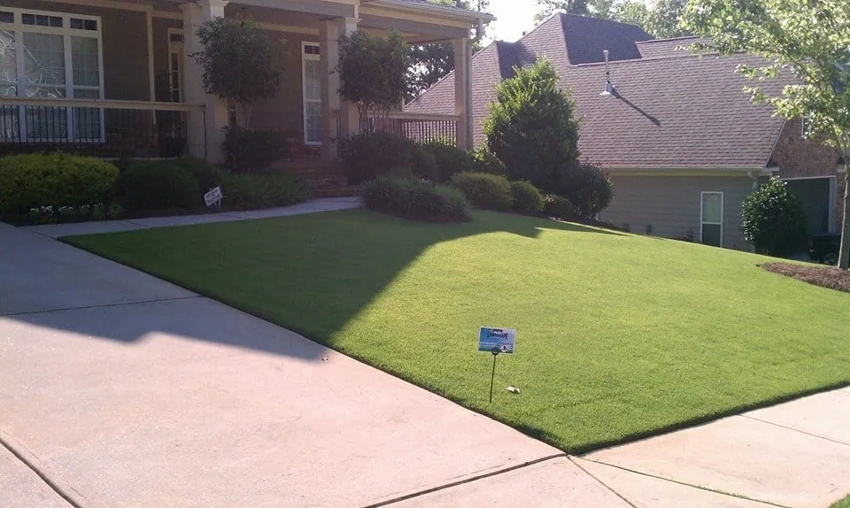 Trusted lawn mowing service for residential properties across Newnan, GA - United Lawnscape