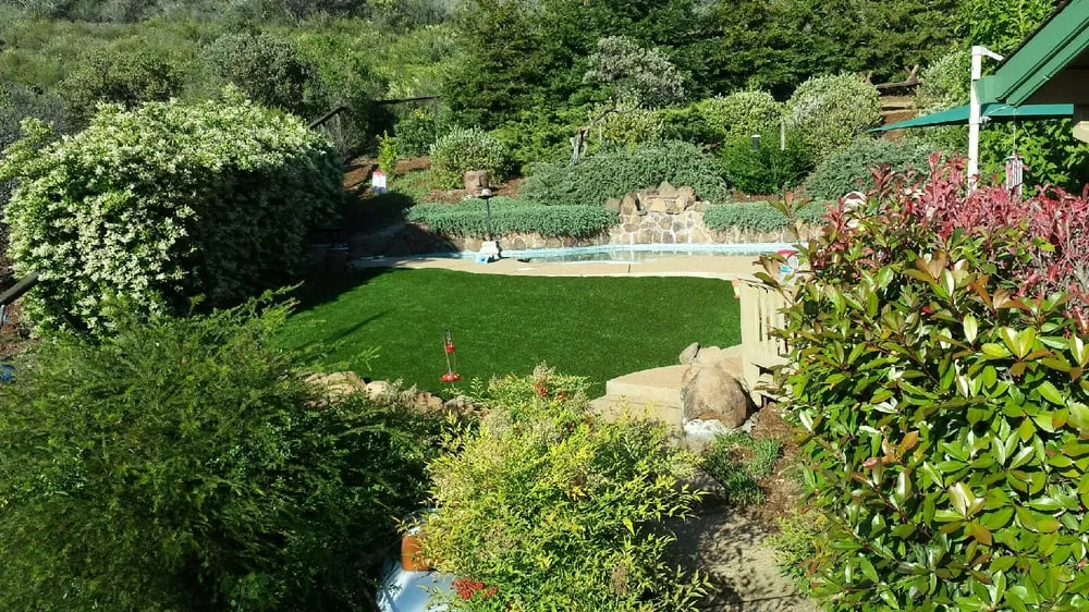 Custom landscape installation in Woodland Hills, CA - United Turf