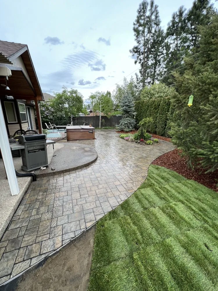 Custom garden landscaping for residential properties in Airway Heights, WA by Unitedscape