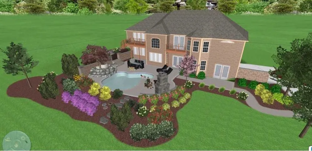 Top-rated landscape design for year-round maintenance in Indian Trail, NC by Unity Lawn & Landscape