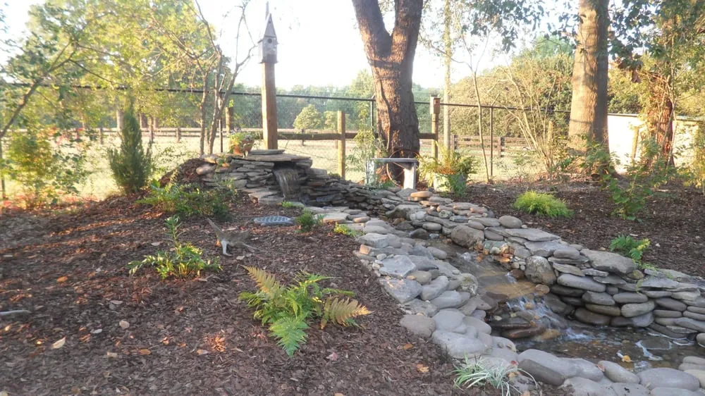 Professional garden landscaping experts serving Lawrenceville, GA - Universal Aquatics