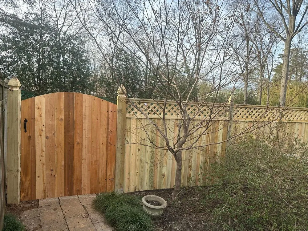 Professional lawn mowing service for residential properties in Herndon, VA by Universal Fence