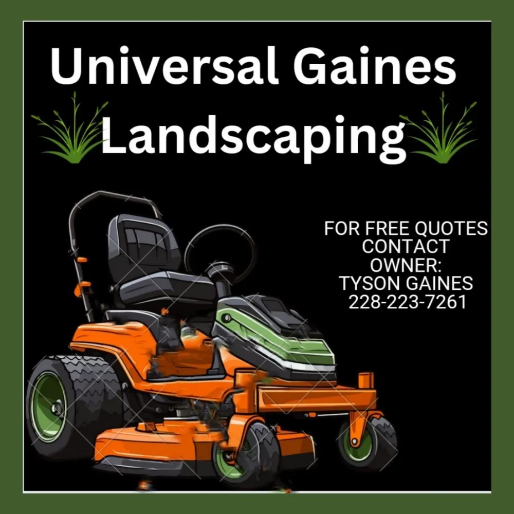 Top-rated lawn care service in Gulfport, MS by Universal Gaines Landscaping