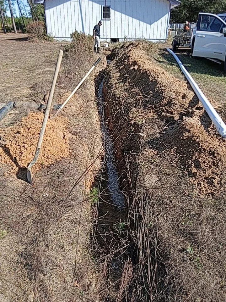 Custom landscape installation in Pensacola, FL by Universal Landscape Creations