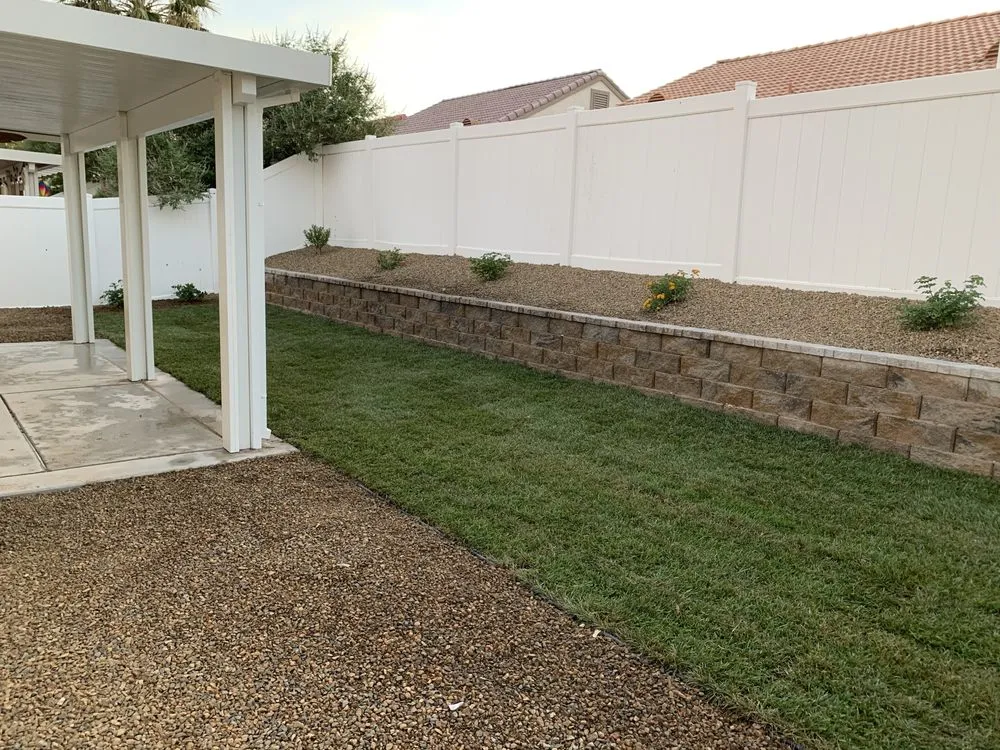 Custom outdoor landscaping in North Las Vegas, NV by Universal Landscaping