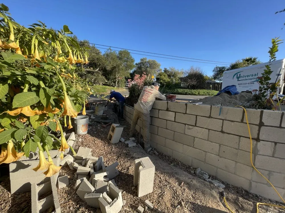 Professional garden landscaping in Santa Barbara, CA by Universal Landscaping SB