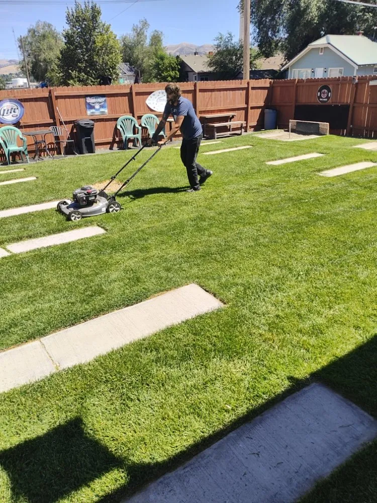 Expert lawn mowing service for beautiful yards across Pocatello, ID - Universal Lawn Care