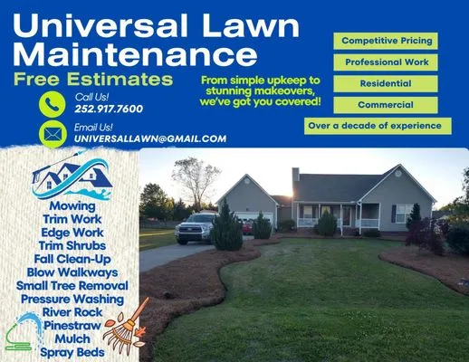 Universal Lawn Maintenance Logo