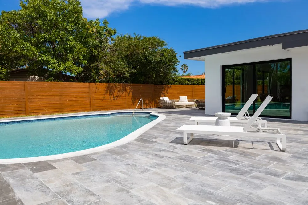 Professional residential landscaping with custom design in Los Angeles, CA by Universal Pro Builders