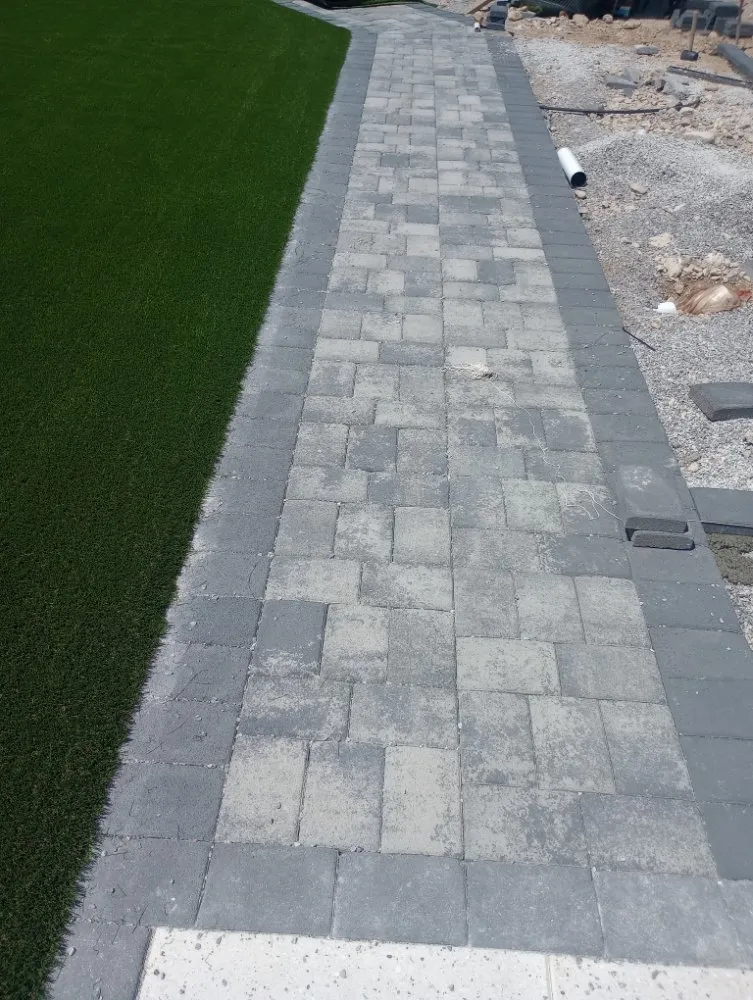 Professional residential landscaping with custom design in North Las Vegas, NV by Universe General Construction