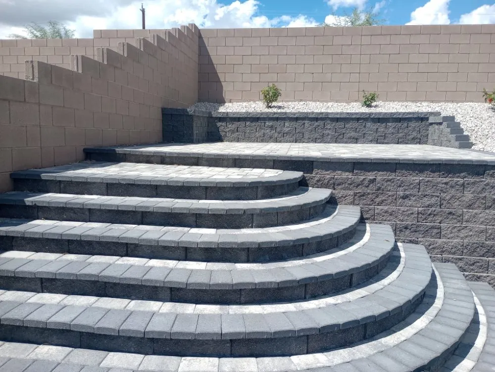 Local yard cleanup service for outdoor upgrades in North Las Vegas, NV by Universe General Construction