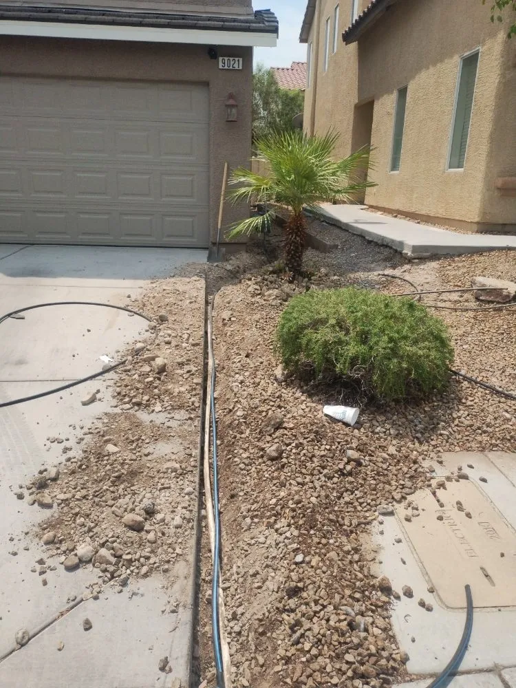 Reliable yard maintenance for residential properties in North Las Vegas, NV by Universe Landscape
