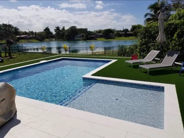 Top-rated landscape design for year-round maintenance in Hialeah, FL by Unlimited Grass