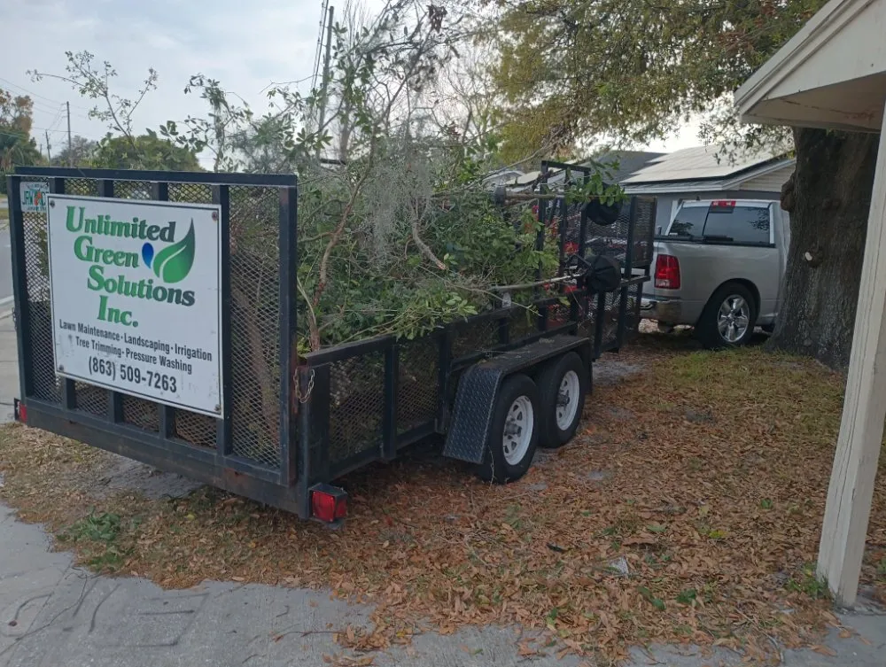 Local residential landscaping for year-round maintenance in Winter Haven, FL by Unlimited Green Solutions