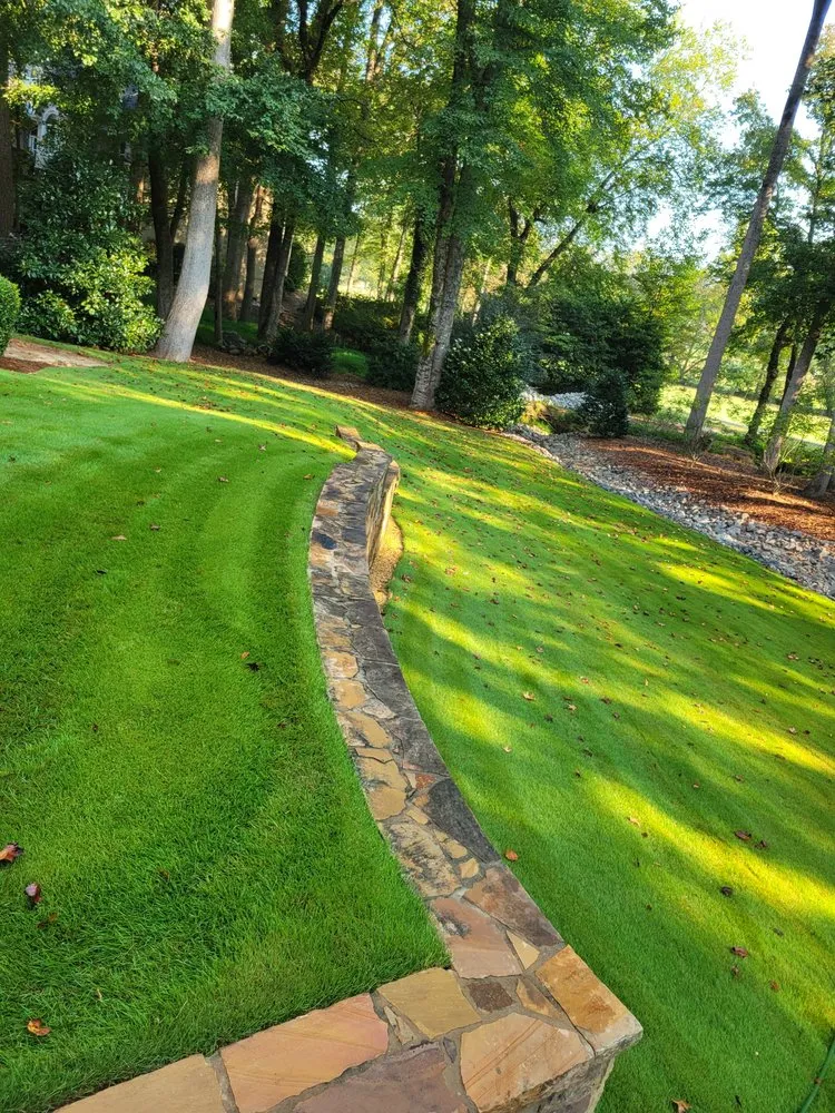 Trusted lawn care service with custom design across Acworth, GA - Unlimited Lawn Care