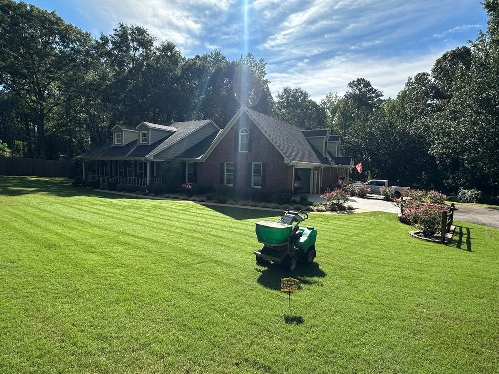 Local residential landscaping in Acworth, GA by Unlimited Lawn Care