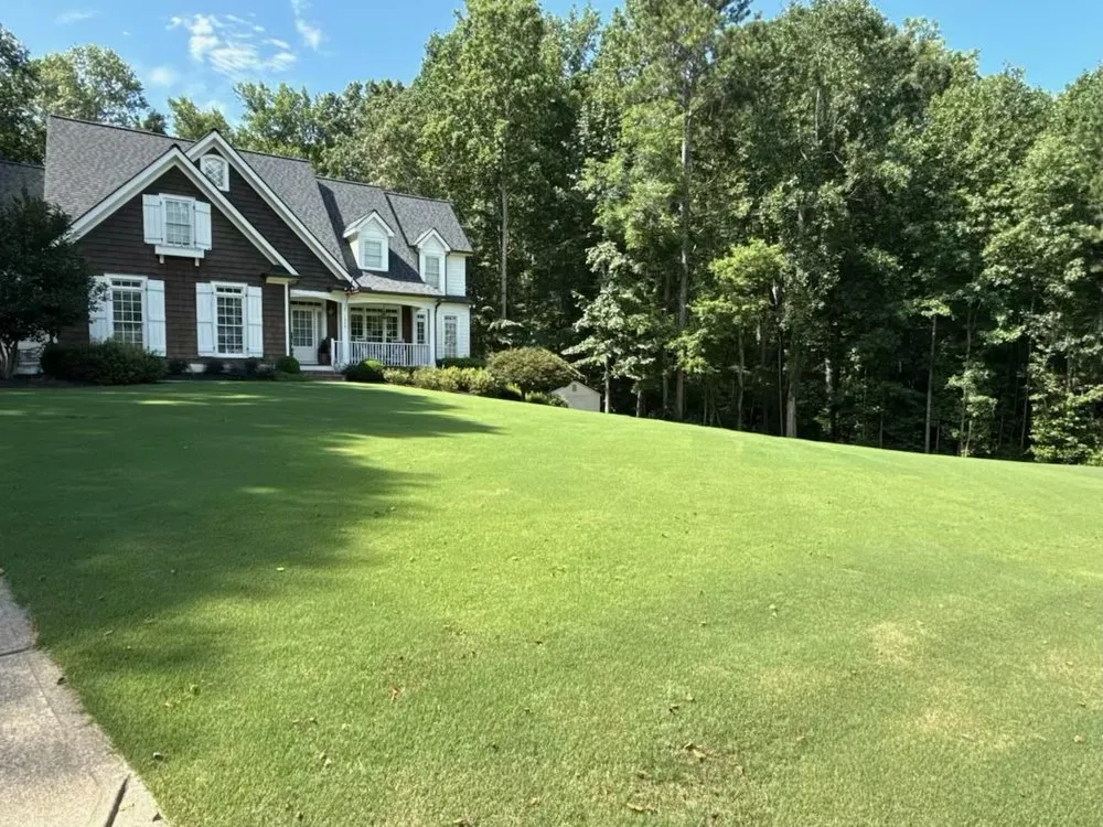 Professional landscaping services for homes in Greenville, SC by Unlimited Lawn Care