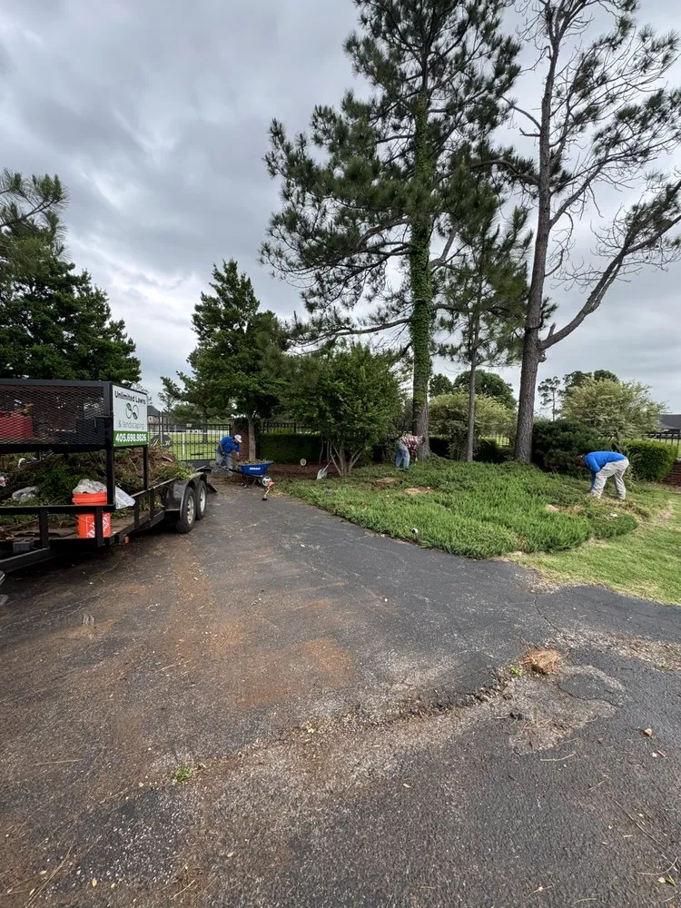 Professional landscape installation experts serving Oklahoma City, OK - Unlimited Lawns & Landscaping