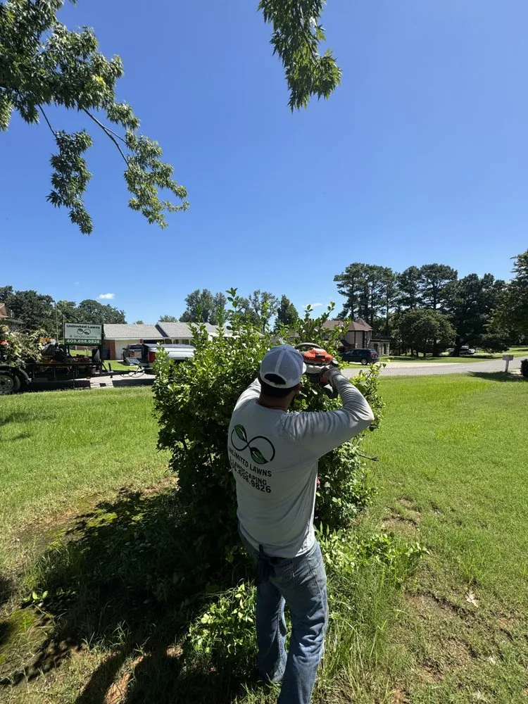 Top-rated landscape design for homes in Oklahoma City, OK by Unlimited Lawns & Landscaping