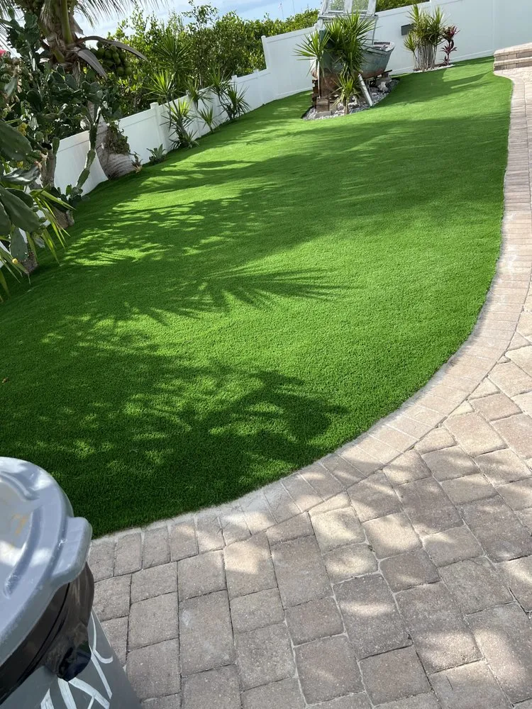 Custom residential landscaping in Key West, FL by Unlimited Scapes