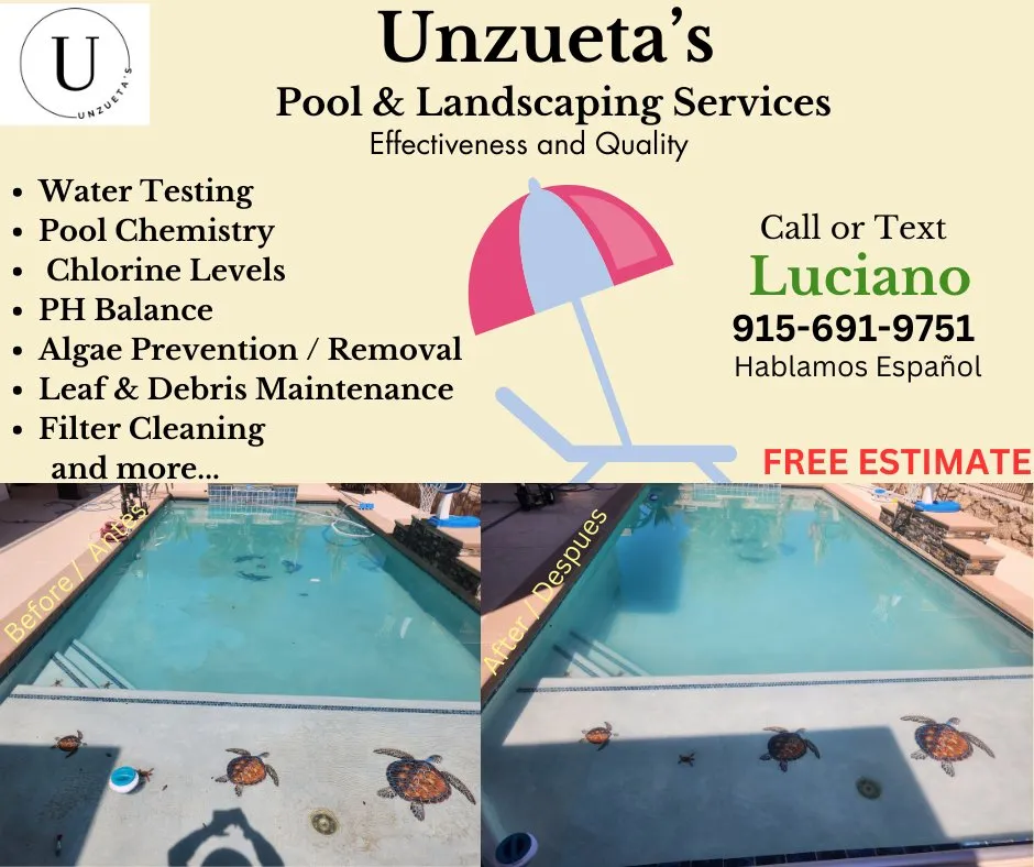 Affordable landscape design in El Paso, TX - Unzueta's Pool & Landscaping Services