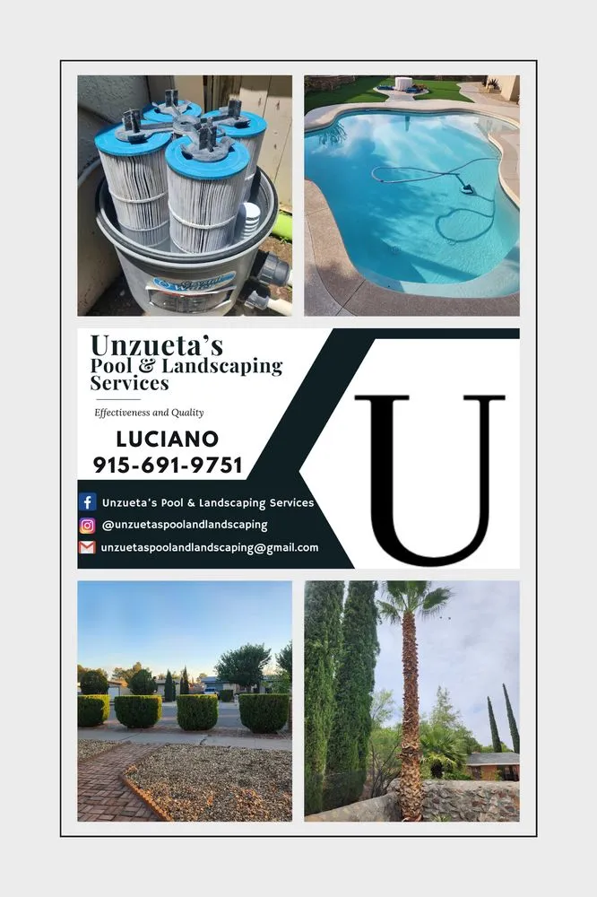 Custom landscaping services experts serving El Paso, TX - Unzueta's Pool & Landscaping Services