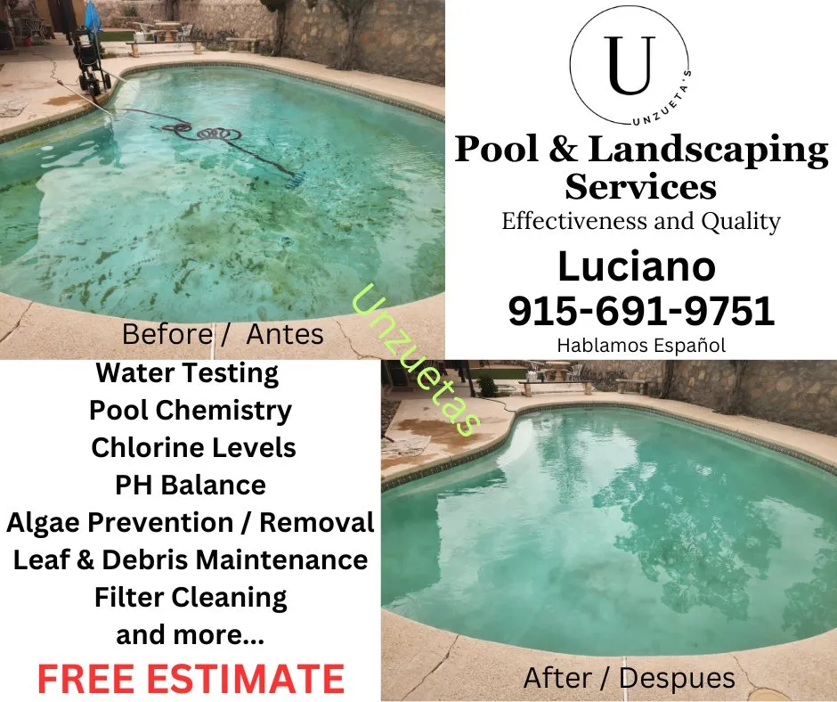 Expert garden landscaping in El Paso, TX - Unzueta's Pool & Landscaping Services