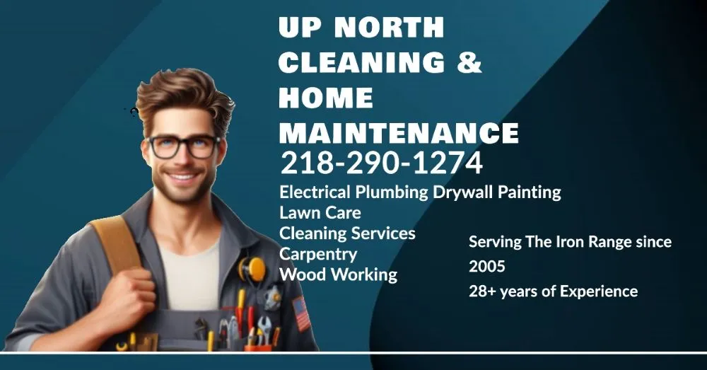 Trusted yard maintenance for beautiful yards in Hibbing, MN by Up North Cleaning And Home Maintenance