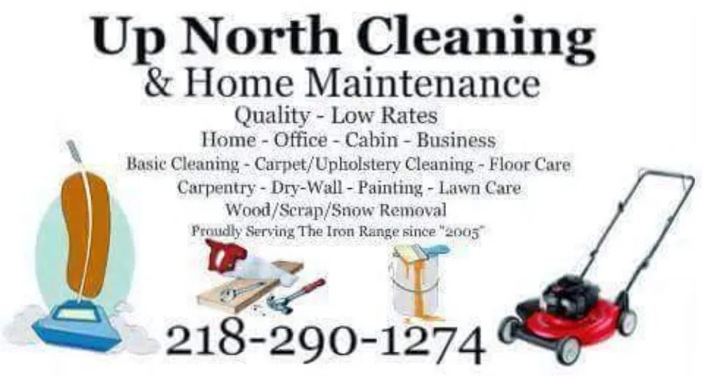 Local lawn care service for homes in Hibbing, MN by Up North Cleaning And Home Maintenance