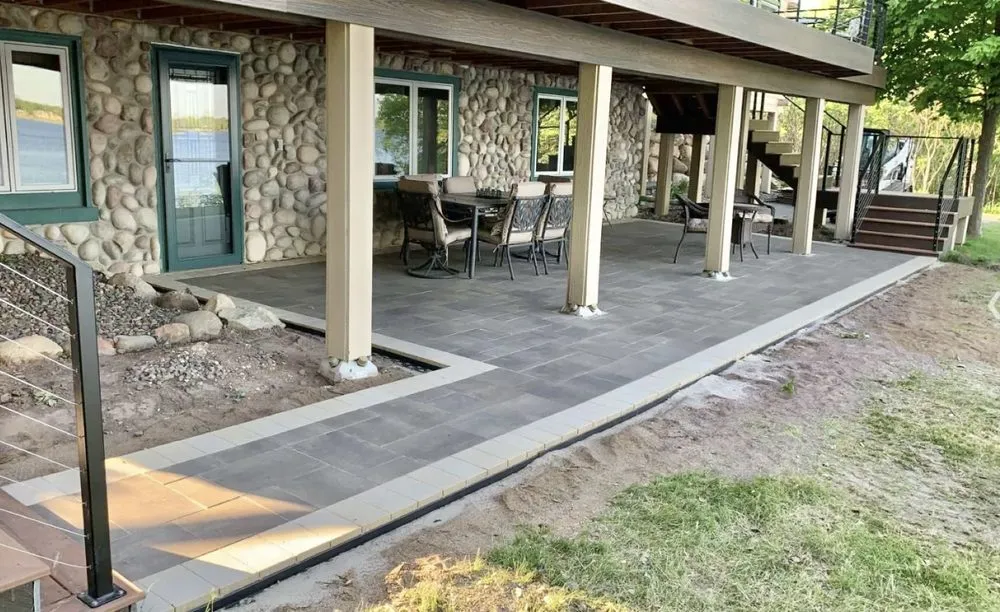 Trusted landscape installation for beautiful yards in Braham, MN by Up North Hardscapes