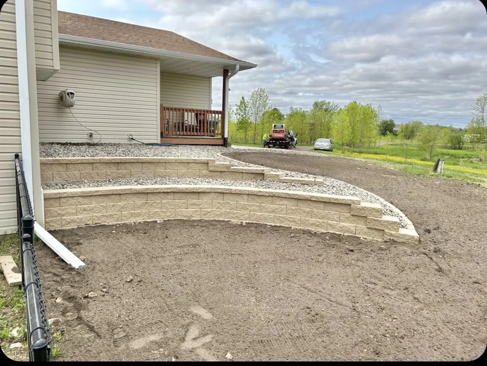 Professional outdoor landscaping near you across Braham, MN - Up North Hardscapes