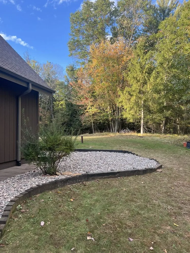 Professional lawn care service for residential properties in Marinette, WI by Up North Landscaping