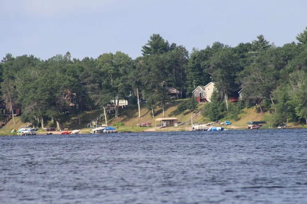 Professional outdoor landscaping in Minong, WI by Up North Property Service