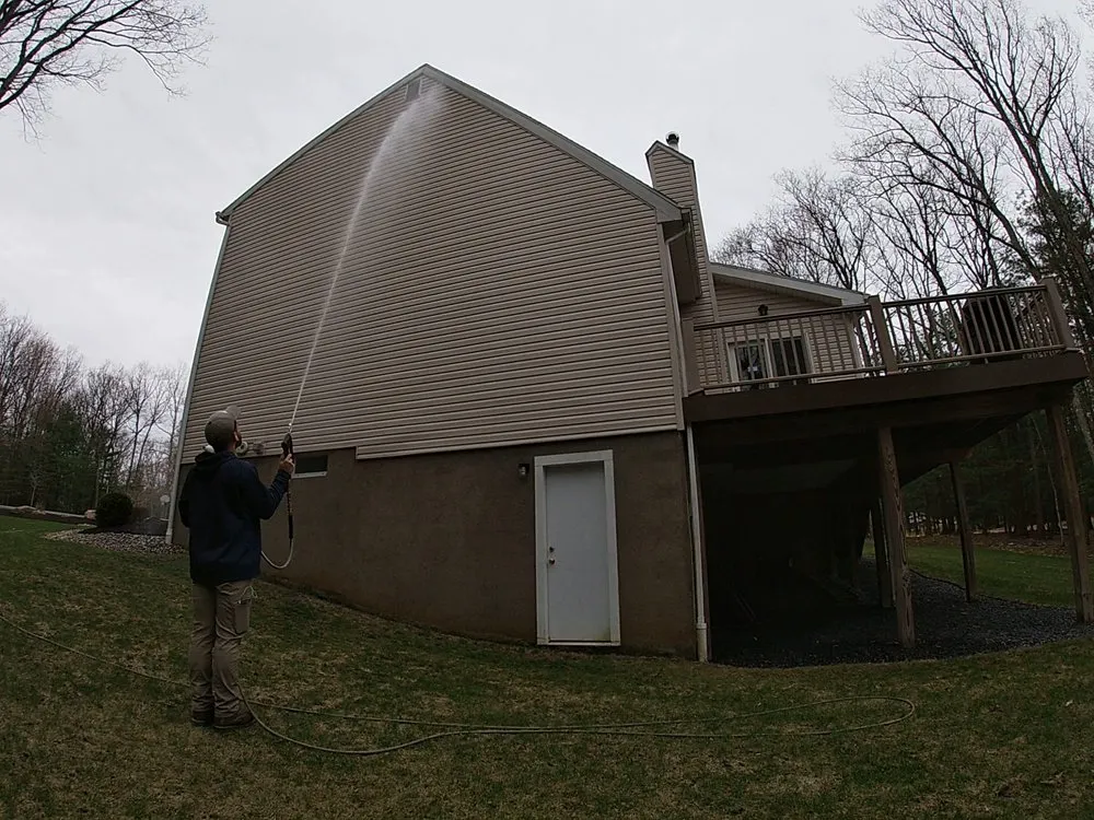 Expert outdoor landscaping in Brodheadsville, PA by Up Right Power Washing