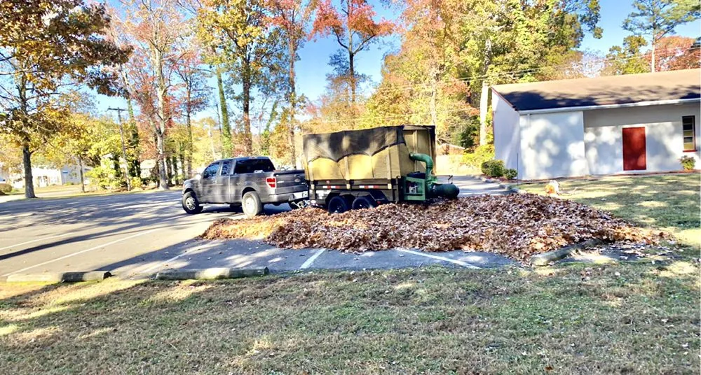 Local lawn mowing service with custom design in Newport News, VA by Up The Hill Landscape