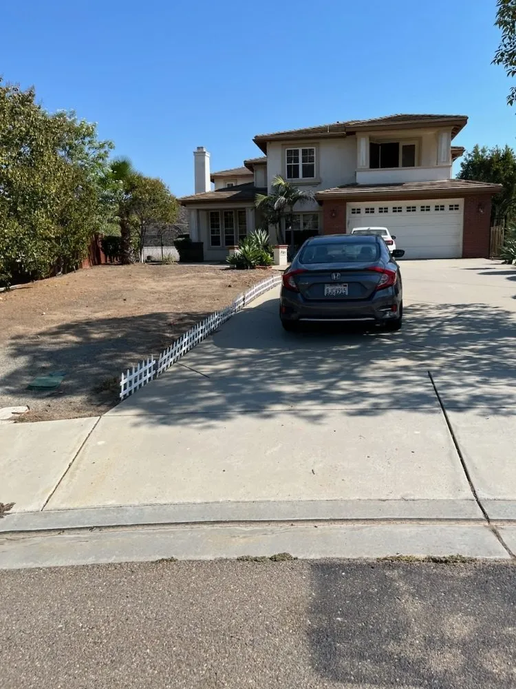 Local landscape installation in El Cajon, CA by Upanapalandscape